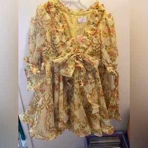 NWT Marie Crème Brulee Selkie Dress 1X